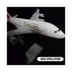 Scale 1:400 Metal Aircraft Replica Emirates Airlines A380 B777 Airplane Diecast Model Aviation Plane - 92.QATAR B747