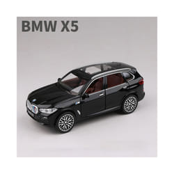 Caipo 1:32 BMW X5M X5 SUV Alloy Model Car Toy Diecasts Casting Pull Back Sound and Light Car Toys For - X5 Black