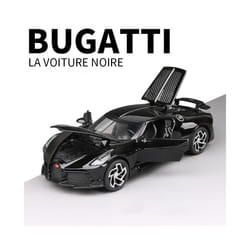 1:32 Alloy Scale Model Car Toys Bugatti La Voiture Noire Alloy Diecast Simulation Toy Vehicles Models - Bright Black