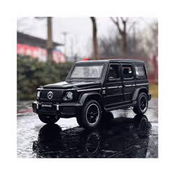 1:32 Benz G63 SUV Alloy Model Car Toy Diecasts Metal Casting Sound and Light Car Toys For Children Vehicle - Black