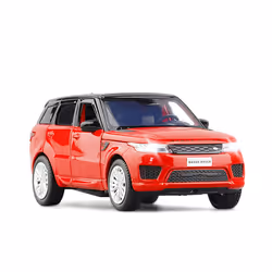1:32 Range Rover Sports SUV Alloy Car Model Diecasts Metal Toy Off-road Vehicles Car Model Sound and - Red