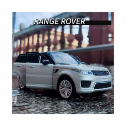 1:32 Range Rover Sports SUV Alloy Car Model Diecasts Metal Toy Off-road Vehicles Car Model Sound and - Red