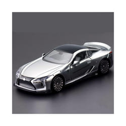 1:32 LC500 Alloy Sports Car Model Diecast Metal Toy Racing Vehicle Car Model Simulation Sound and Light - Silvery