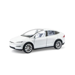 1:20 Tesla Model X Alloy Car Model Diecast Metal Toy Modified Vehicles Car Model Simulation Collection - White NO X