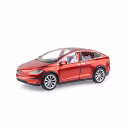 1:20 Tesla Model X Alloy Car Model Diecast Metal Toy Modified Vehicles Car Model Simulation Collection - Red NO X
