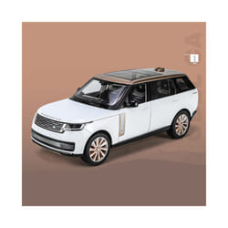 Large Size New 1/18 Land Range Rover SUV Alloy Car Model Diecast Metal Toy Off-road Vehicles Car Model - A White