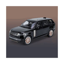 Large Size New 1/18 Land Range Rover SUV Alloy Car Model Diecast Metal Toy Off-road Vehicles Car Model - A Black