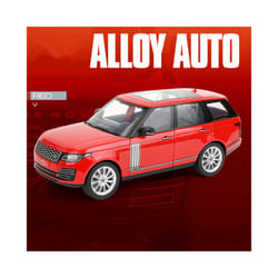 Large Size New 1/18 Land Range Rover SUV Alloy Car Model Diecast Metal Toy Off-road Vehicles Car Model - B Red