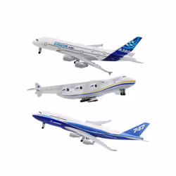 20CM Diecast Alloy Antonov An-225 "Mriya" B747 777 787 A380 350 330 Airplane Model 1/400 Scale - An 225