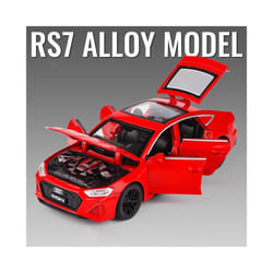 1:32 Audi RS7 Sportback Alloy Model Car Toy Diecasts Metal Casting Sound and Light Car Toys For Children - Red