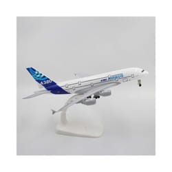 1/400 Scale 20CM Diecast Alloy Antonov An-225 "Mriya" A380 330 747 777 Airplane Model For Gift Collection - 20CM A380