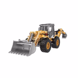 Diecast Excavator Tractor Cement Truck Car Bulldozer Crane Toy Model  Boy Gift Digger Alloy+Plastic - Crane
