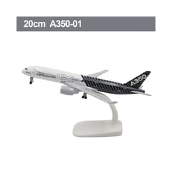 20CM Diecast Alloy Antonov An-225 "Mriya" B747 777 787 A380 350 330 Airplane Model 1/400 Scale - A350-01