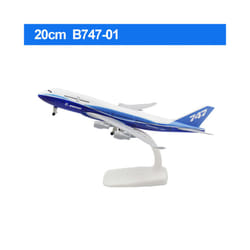 20CM Diecast Alloy Antonov An-225 "Mriya" B747 777 787 A380 350 330 Airplane Model 1/400 Scale - 747-01