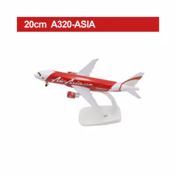 20CM Diecast Alloy Antonov An-225 "Mriya" B747 777 787 A380 350 330 Airplane Model 1/400 Scale - A320-ASIA
