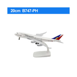 20CM Diecast Alloy Antonov An-225 "Mriya" B747 777 787 A380 350 330 Airplane Model 1/400 Scale - 747-PH