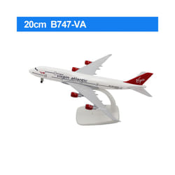 20CM Diecast Alloy Antonov An-225 "Mriya" B747 777 787 A380 350 330 Airplane Model 1/400 Scale - 747-VA
