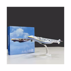 20CM Diecast Alloy Antonov An-225 "Mriya" B747 777 787 A380 350 330 Airplane Model 1/400 Scale - 747-VA