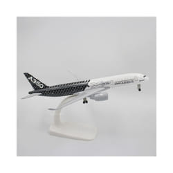 1/400 Scale 20CM Diecast Alloy Antonov An-225 "Mriya" A380 330 747 777 Airplane Model For Gift Collection - 20CM A350