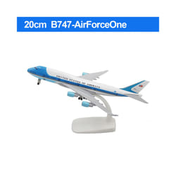 20CM Diecast Alloy Antonov An-225 "Mriya" B747 777 787 A380 350 330 Airplane Model 1/400 Scale - 747-AirForceOne
