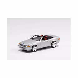 DCT 1/64 SL500 Model Car Luxury Classical Vehicle Diecast Toy Collection Sports Car Station Vehicle - Silver
