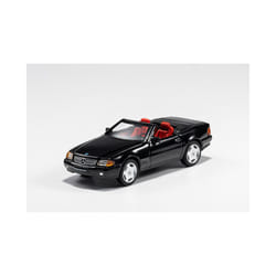 DCT 1/64 SL500 Model Car Luxury Classical Vehicle Diecast Toy Collection Sports Car Station Vehicle - Black