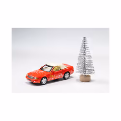 DCT 1/64 SL500 Model Car Luxury Classical Vehicle Diecast Toy Collection Sports Car Station Vehicle - Christmas Ver