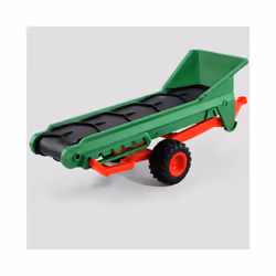 Farm Tractor with Trailer Inertia Toy Forklift Transport Truck Sprinkler Model Simulation Game Boy Kids - E