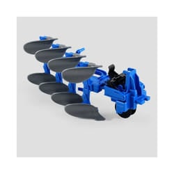 Farm Tractor with Trailer Inertia Toy Forklift Transport Truck Sprinkler Model Simulation Game Boy Kids - 7