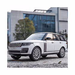 1/32 Range Rover Sports SUV Alloy Car Model Diecasts Metal Off-road Vehicles Car Model Simulation Sound - Blue