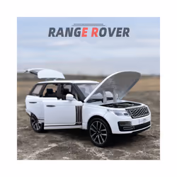 1/32 Range Rover Sports SUV Alloy Car Model Diecasts Metal Off-road Vehicles Car Model Simulation Sound - Blue