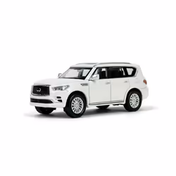 1:64 Scale Nissan Patrol 1998 Y61 Car Model 1:64 Metal Diecast Miniature Ariya X-trail Q50S Q70L QX70S - QX80 White