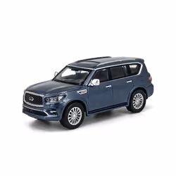 1:64 Scale Nissan Patrol 1998 Y61 Car Model 1:64 Metal Diecast Miniature Ariya X-trail Q50S Q70L QX70S - QX80 Blue