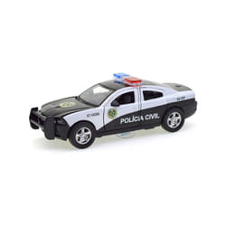 1:32 Alloy Diecasts Simulation Police Model Toy Cars Pull Back Light And Sound Collection Metal Vehicles - 1