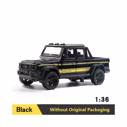 1:36 Alloy Vintage Diecast Car Model FIAT MINI Classic Pull Back Car Model Miniature Vehicle Replica - PK-Black