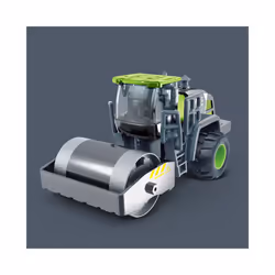 1/50 Model Car Bulldozer Truck Excavator Crane Forklift Construction Engineering Vehicle Toys for Boys - Road roller