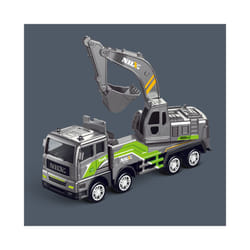 1/50 Model Car Bulldozer Truck Excavator Crane Forklift Construction Engineering Vehicle Toys for Boys - Excavator Model