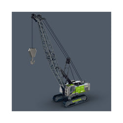 1: 50 Simulation Alloy Head Children's Engineering Vehicle Toy Excavator Crane Model Truck Car Toys - crane