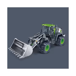 1: 50 Simulation Alloy Head Children's Engineering Vehicle Toy Excavator Crane Model Truck Car Toys - bulldozer