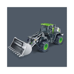 1: 50 Simulation Alloy Head Children's Engineering Vehicle Toy Excavator Crane Model Truck Car Toys - bulldozer