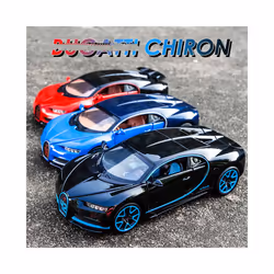 1:32 Alloy Car Model Metal Pull Back Simulation Car Toy Boy Sports Car Acousto-optic With Sound and - Black-no box