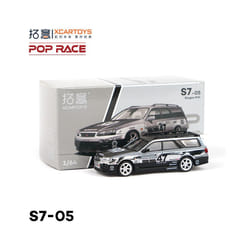 Xcartoys PopRace 1/64 Model Car Super Cars Alloy Diecast Vehicle Toys Collection Gifts for Teenagers - Stagea R34