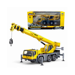Huina 1:50 Diecast Truck-mounted Crane Alloy Model Simulation Construction Vehicl Truck Boy Children - huina crane