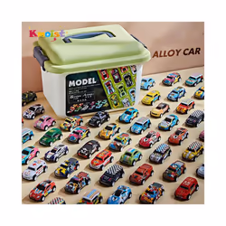 Toy Car Alloy Car Children Boy Baby Pull Back Car Gift Educational Set Mini Model Diecast Cars Kit Toys - 20PCS box