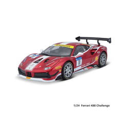 1:24  Ferrari 499P LMH FORMULA RACING 488 250GTO FXXK 458 Alloy Luxury Vehicle Diecast Cars Model Toy - 488 challenge 2017
