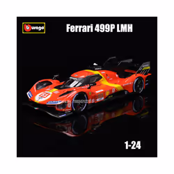 1:24  Ferrari 499P LMH FORMULA RACING 488 250GTO FXXK 458 Alloy Luxury Vehicle Diecast Cars Model Toy - F355 CHALLENGE