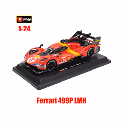 1:24  Ferrari 499P LMH FORMULA RACING 488 250GTO FXXK 458 Alloy Luxury Vehicle Diecast Cars Model Toy - F355 CHALLENGE