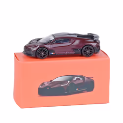 JKM 1/64 Model Car Divo Alloy Diecast Toys Classic Super Racing Car Vehicle For Adults Collection Gifts - Maroon