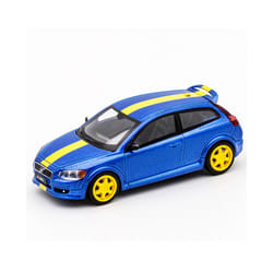 DCT 1/64 C30 Model Car Vintage Vehicle Hatchback Diecast Car Collection Toy Station Vehicle Gift For - Blue