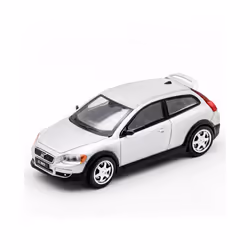 DCT 1/64 C30 Model Car Vintage Vehicle Hatchback Diecast Car Collection Toy Station Vehicle Gift For - White